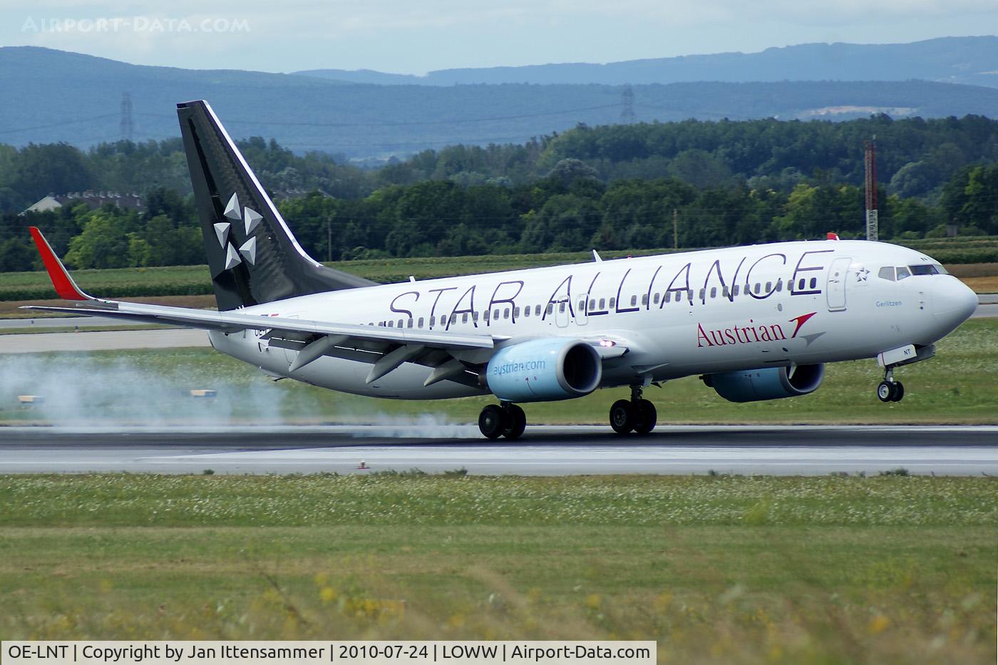 OE-LNT, 2006 Boeing 737-8Z9 C/N 33834, Star Alliance c/n