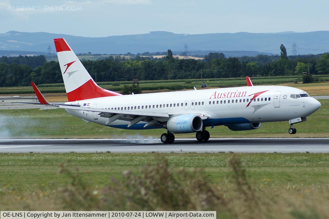 OE-LNS, 2005 Boeing 737-8Z9 C/N 34262, named 