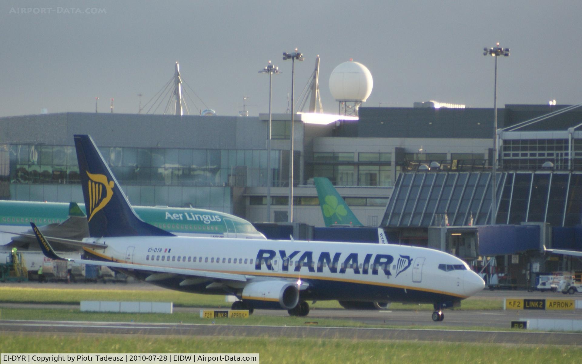 EI-DYR, 2008 Boeing 737-8AS C/N 37513, Dublin