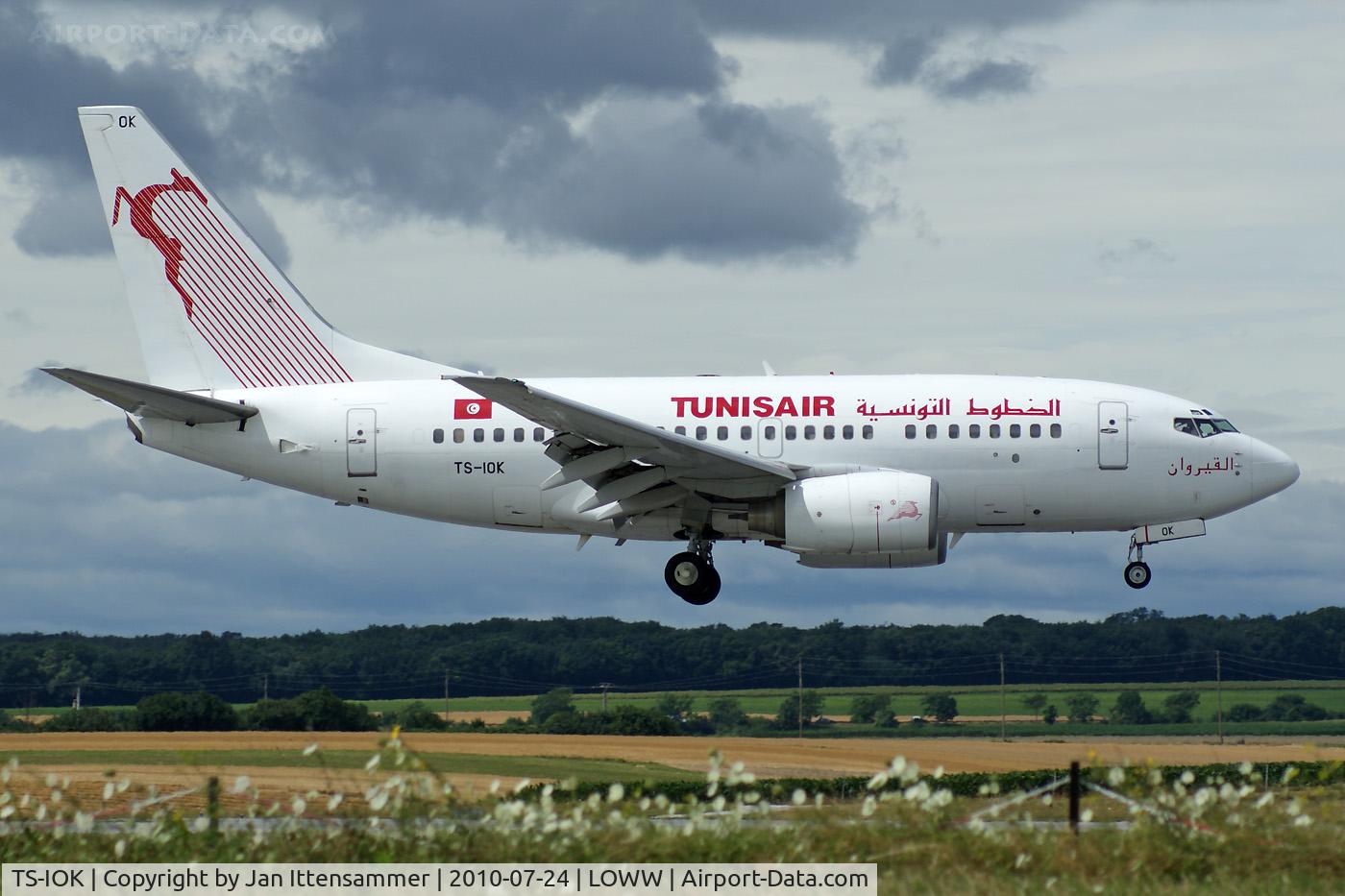 TS-IOK, 1999 Boeing 737-6H3 C/N 29496, Tunisair