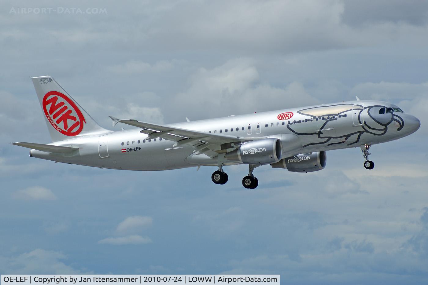 OE-LEF, 2010 Airbus A320-214 C/N 4368, Niki