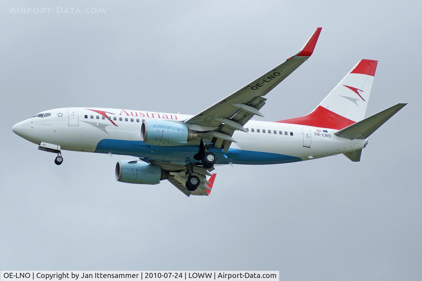 OE-LNO, 2001 Boeing 737-7Z9 C/N 30419, Austrian Airlines