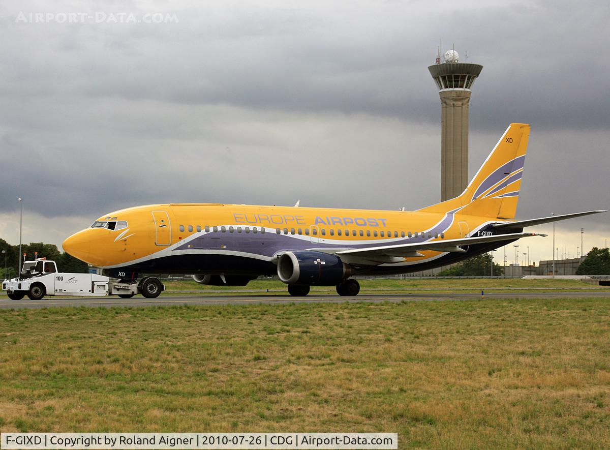 F-GIXD, 1992 Boeing 737-33A(QC) C/N 25744, .