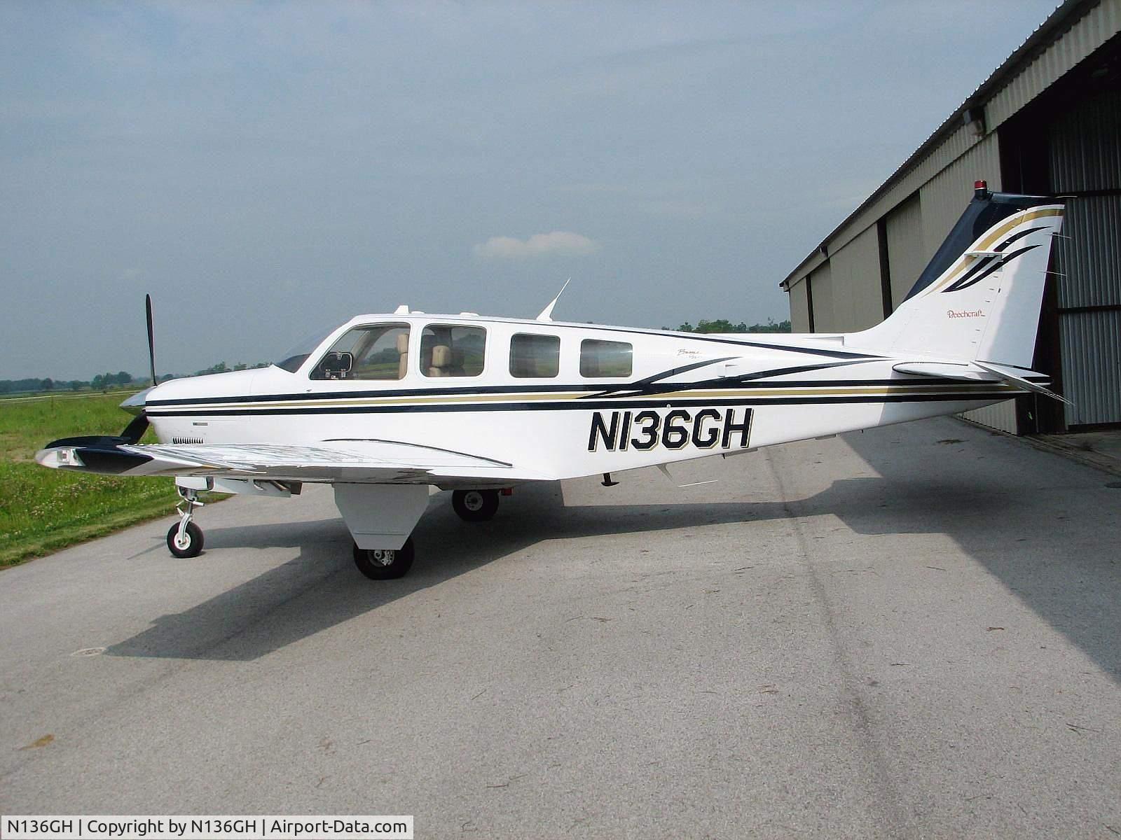 N136GH, 2001 Raytheon Aircraft Company A36 Bonanza C/N E-3414, N136GH