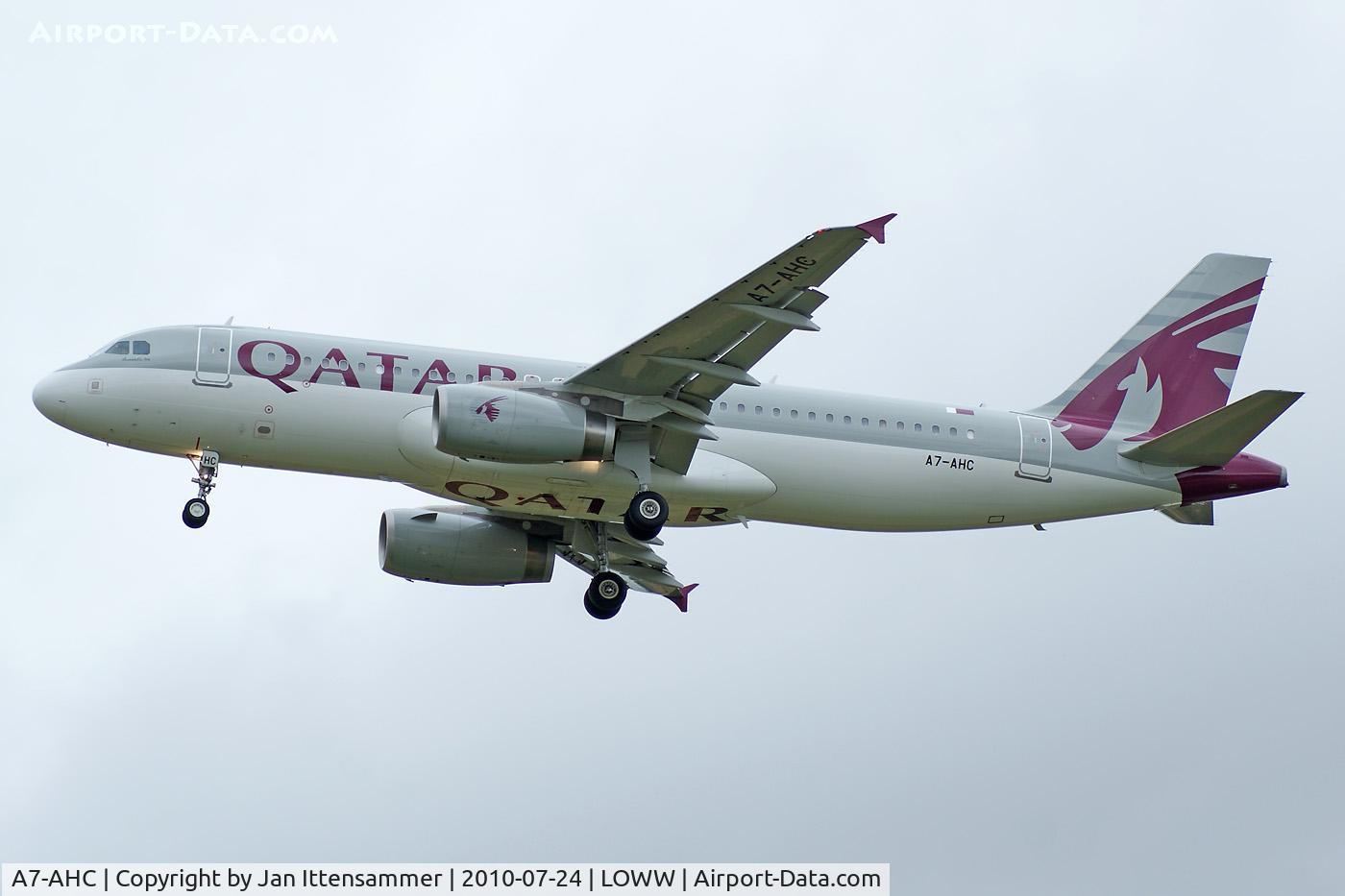 A7-AHC, 2010 Airbus A320-232 C/N 4183, A320-232 Qatar Airways