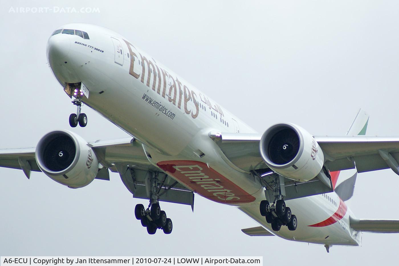 A6-ECU, 2009 Boeing 777-31H/ER C/N 35593, Emirates Airlines