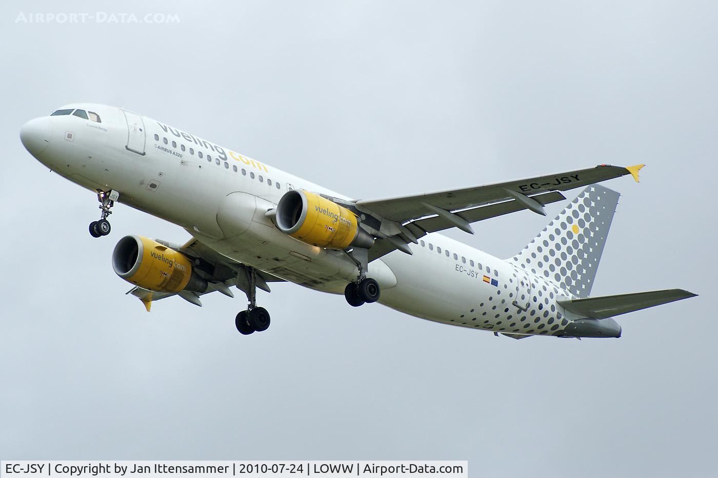 EC-JSY, 2006 Airbus A320-214 C/N 2785, Vueling Airlines