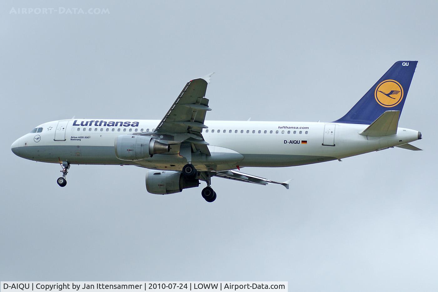 D-AIQU, 2000 Airbus A320-211 C/N 1365, Lufthansa