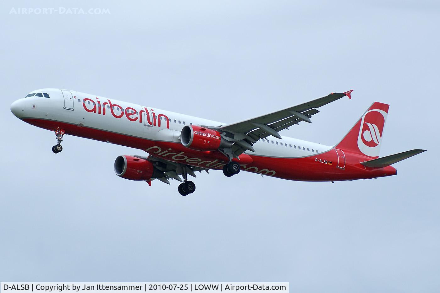 D-ALSB, 2003 Airbus A321-211 C/N 1994, Air Berlin