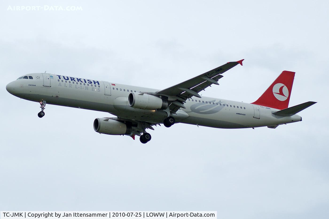 TC-JMK, 2008 Airbus A321-232 C/N 3738, Turkish Airlines