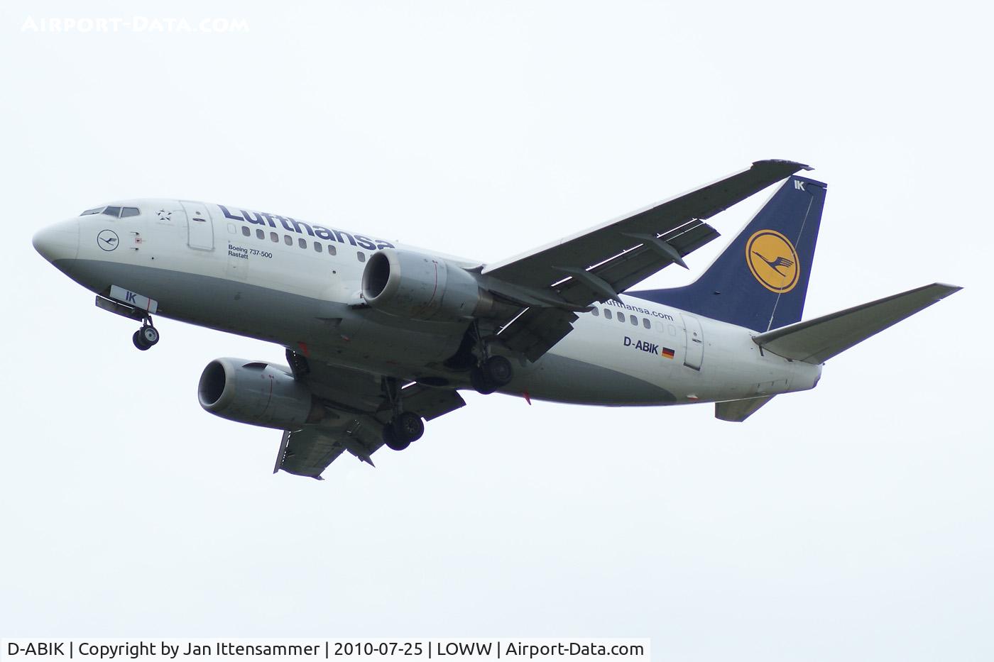 D-ABIK, 1991 Boeing 737-530 C/N 24823, LH