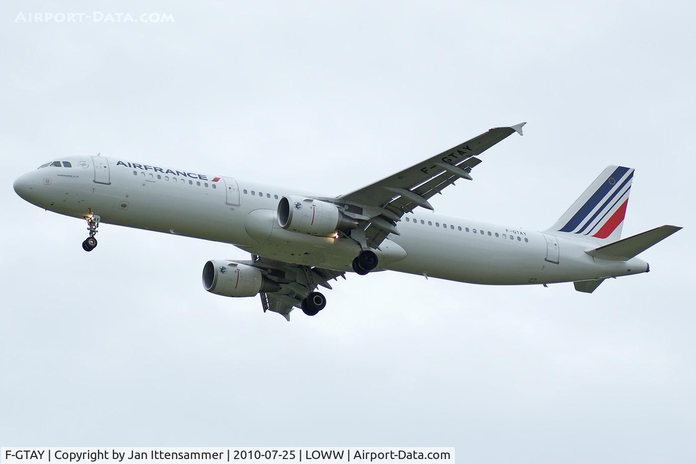 F-GTAY, 2010 Airbus A321-212 C/N 4251, Air France