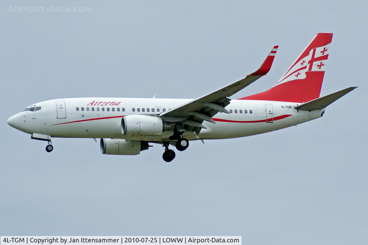 4L-TGM, 2003 Boeing 737-790 C/N 33012, Air Zena