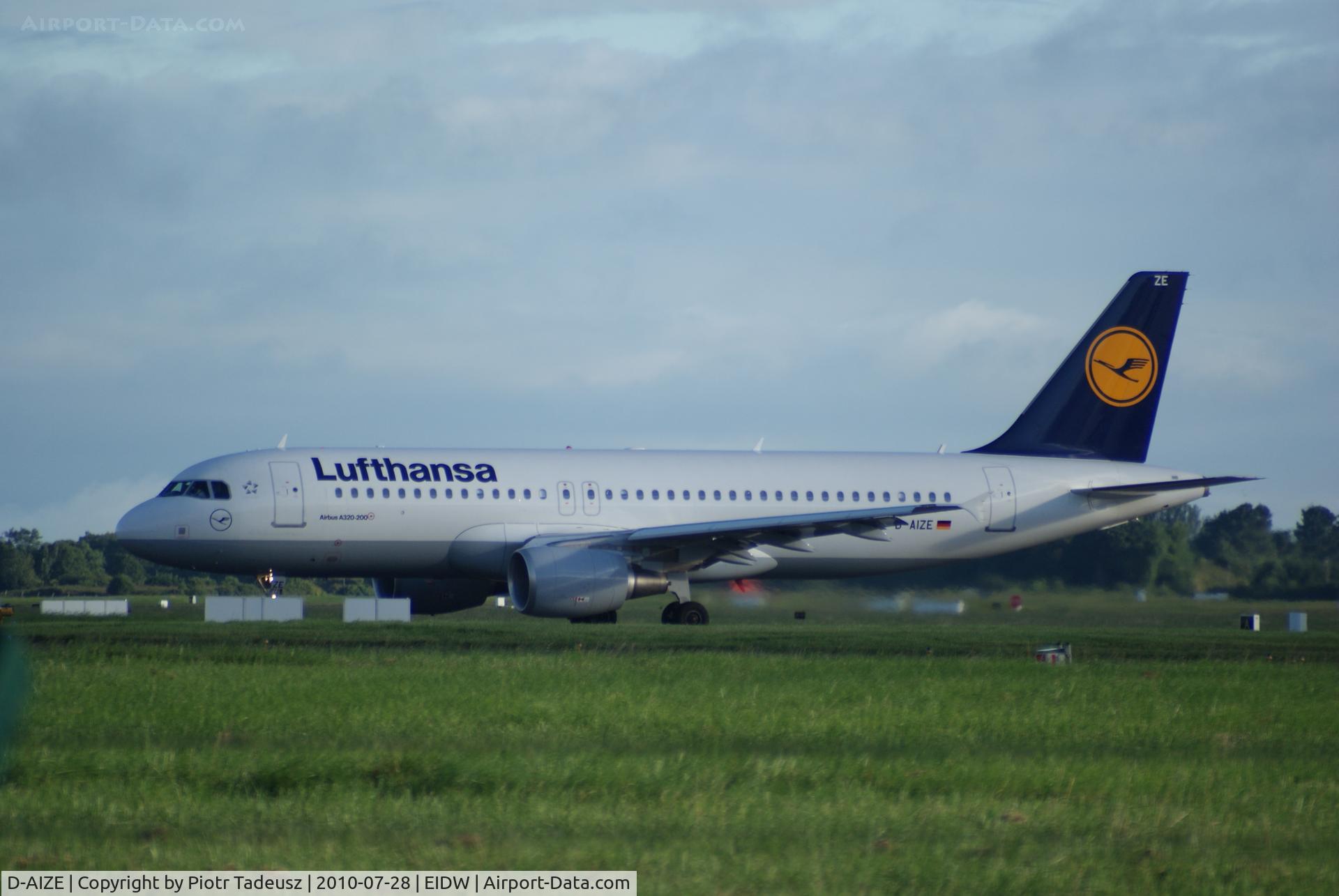 D-AIZE, 2010 Airbus A320-214 C/N 4261, Dublin