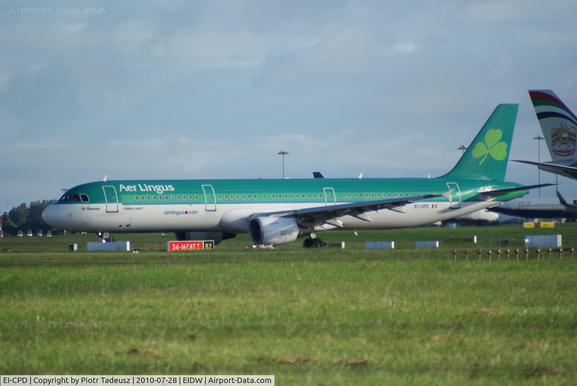 EI-CPD, 1998 Airbus A321-211 C/N 0841, Dublin