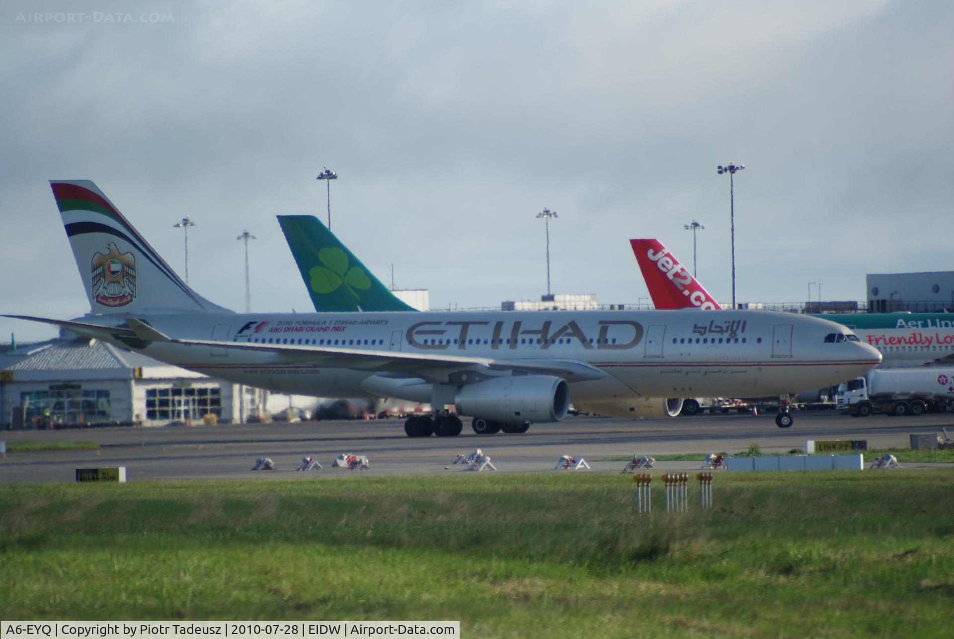 A6-EYQ, 2007 Airbus A330-243 C/N 868, Dublin