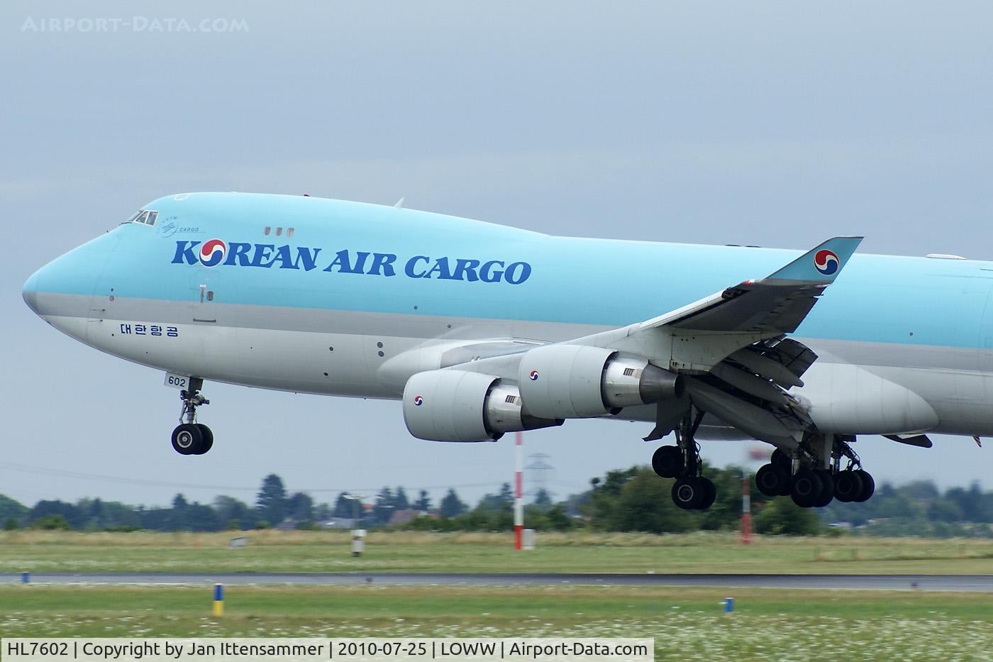 HL7602, 2005 Boeing 747-4B5F/SCD C/N 34301, Korean Air Cargo