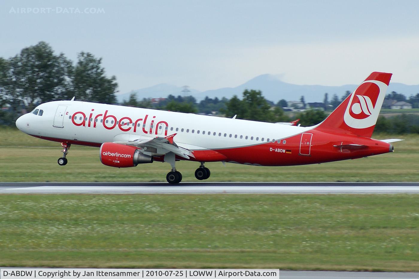 D-ABDW, 2009 Airbus A320-214 C/N 3945, Air Berlin