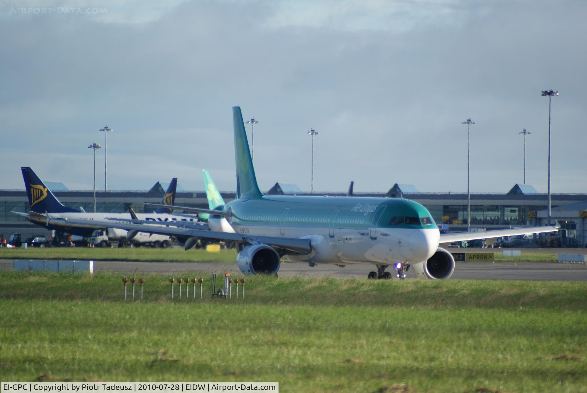 EI-CPC, 1998 Airbus A321-211 C/N 0815, Dublin