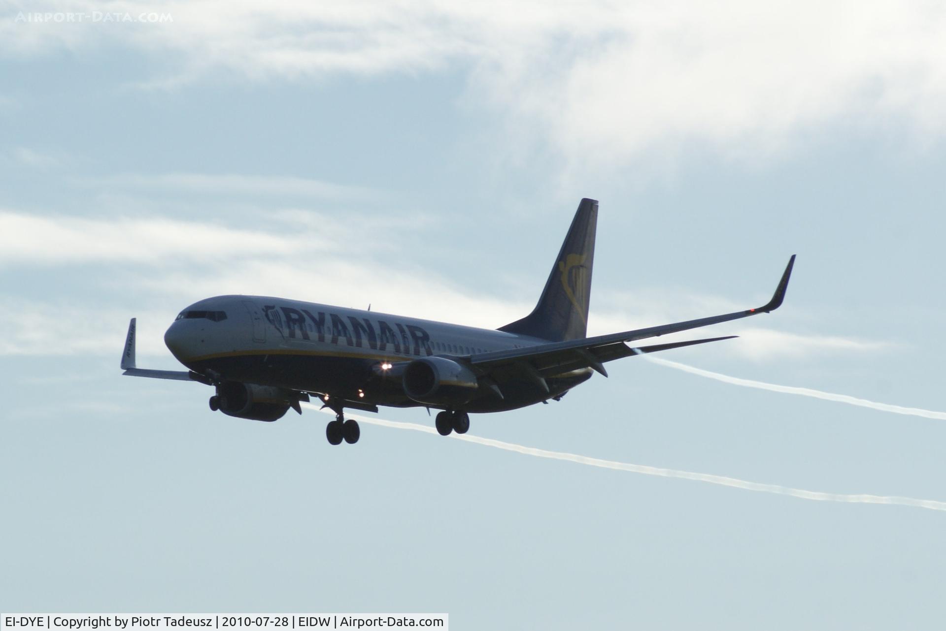 EI-DYE, 2008 Boeing 737-8AS C/N 36568, Dublin