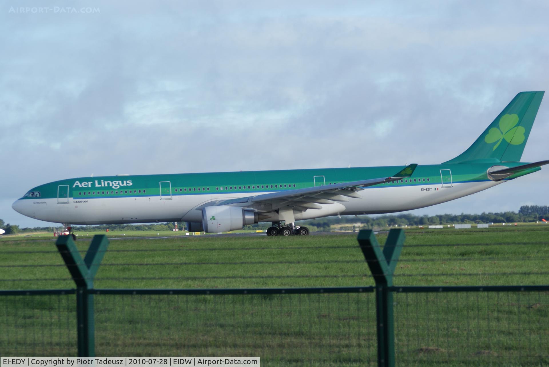 EI-EDY, 2009 Airbus A330-302 C/N 1025, Dublin