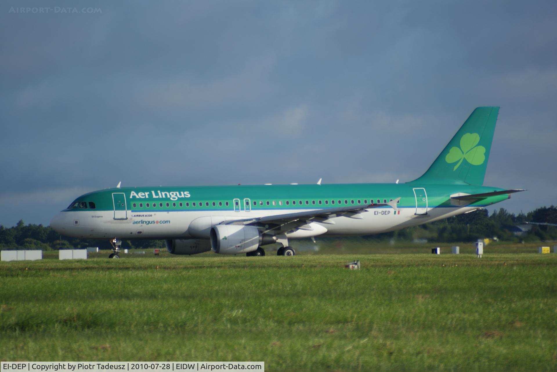 EI-DEP, 2005 Airbus A320-214 C/N 2542, Dublin