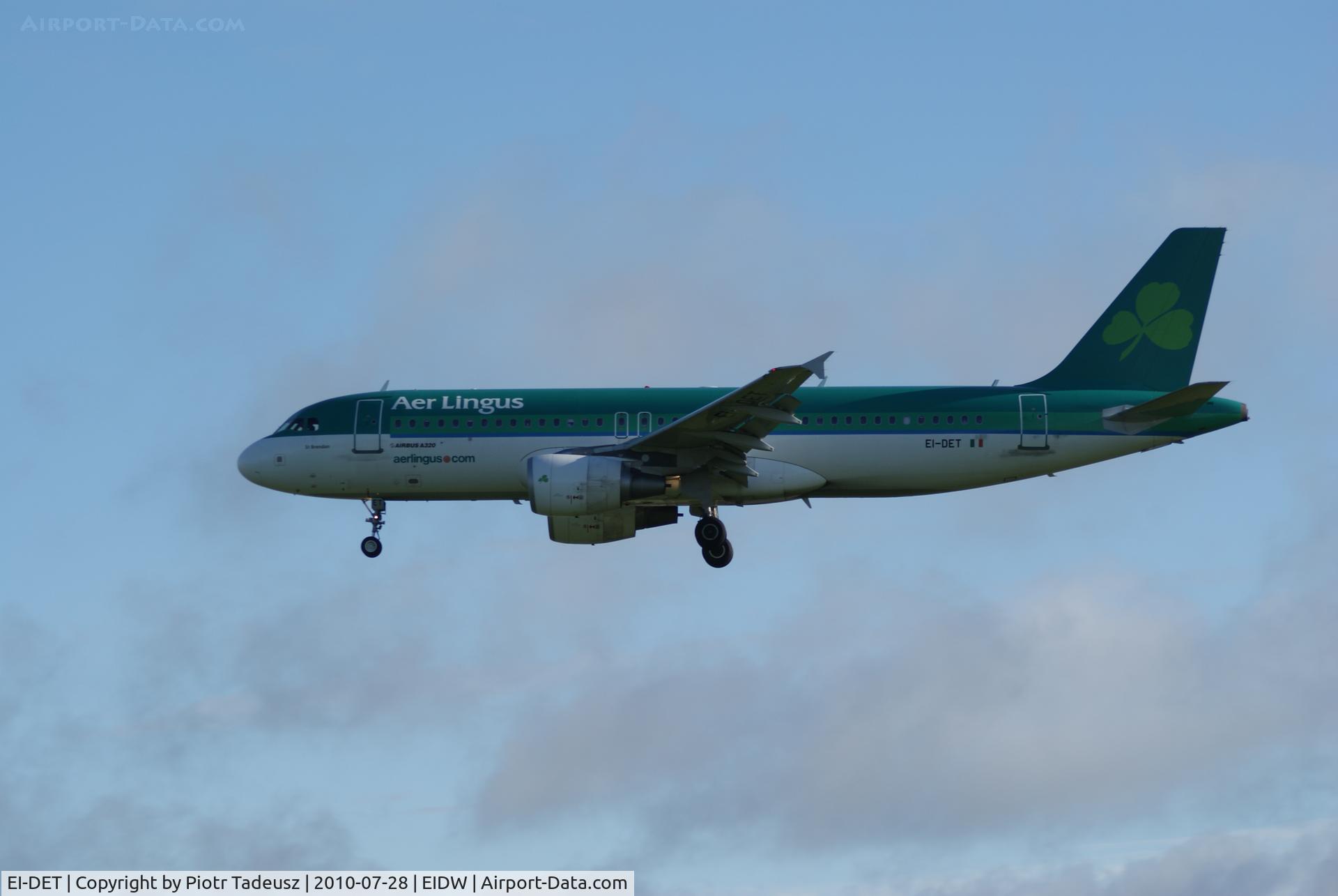 EI-DET, 2006 Airbus A320-214 C/N 2810, Dublin