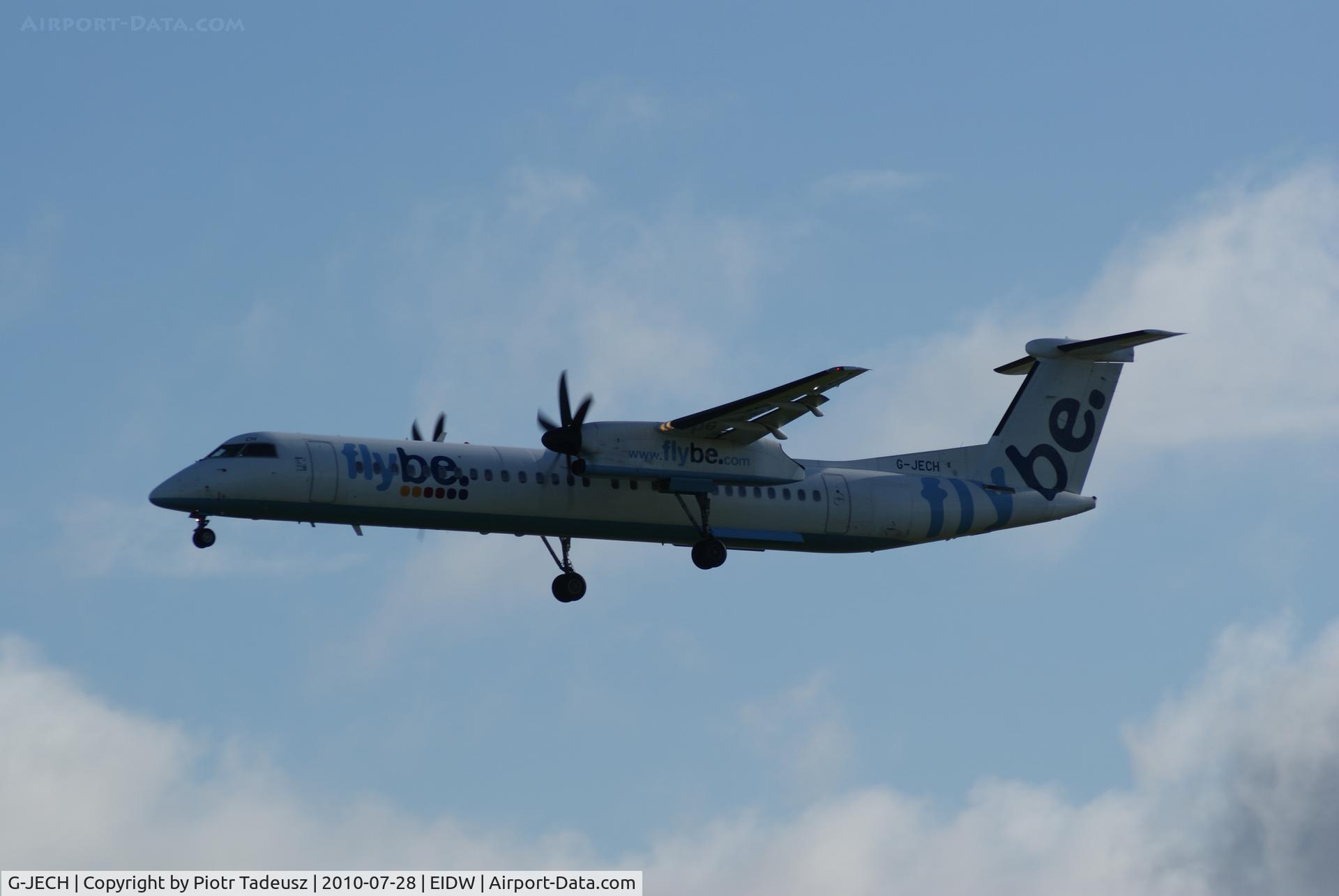G-JECH, 2005 De Havilland Canada DHC-8-402Q Dash 8 C/N 4103, Dublin