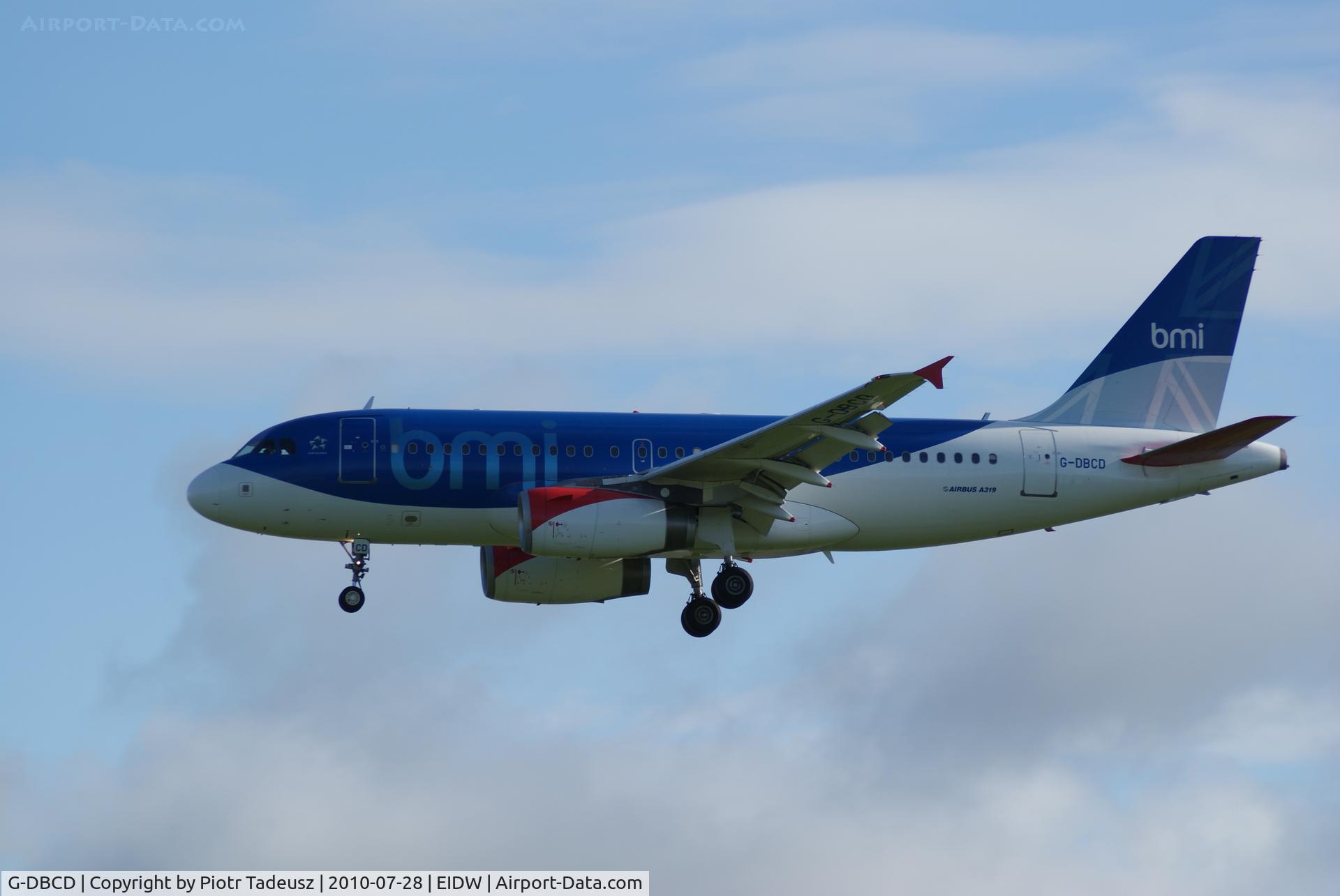 G-DBCD, 2005 Airbus A319-131 C/N 2389, Dublin