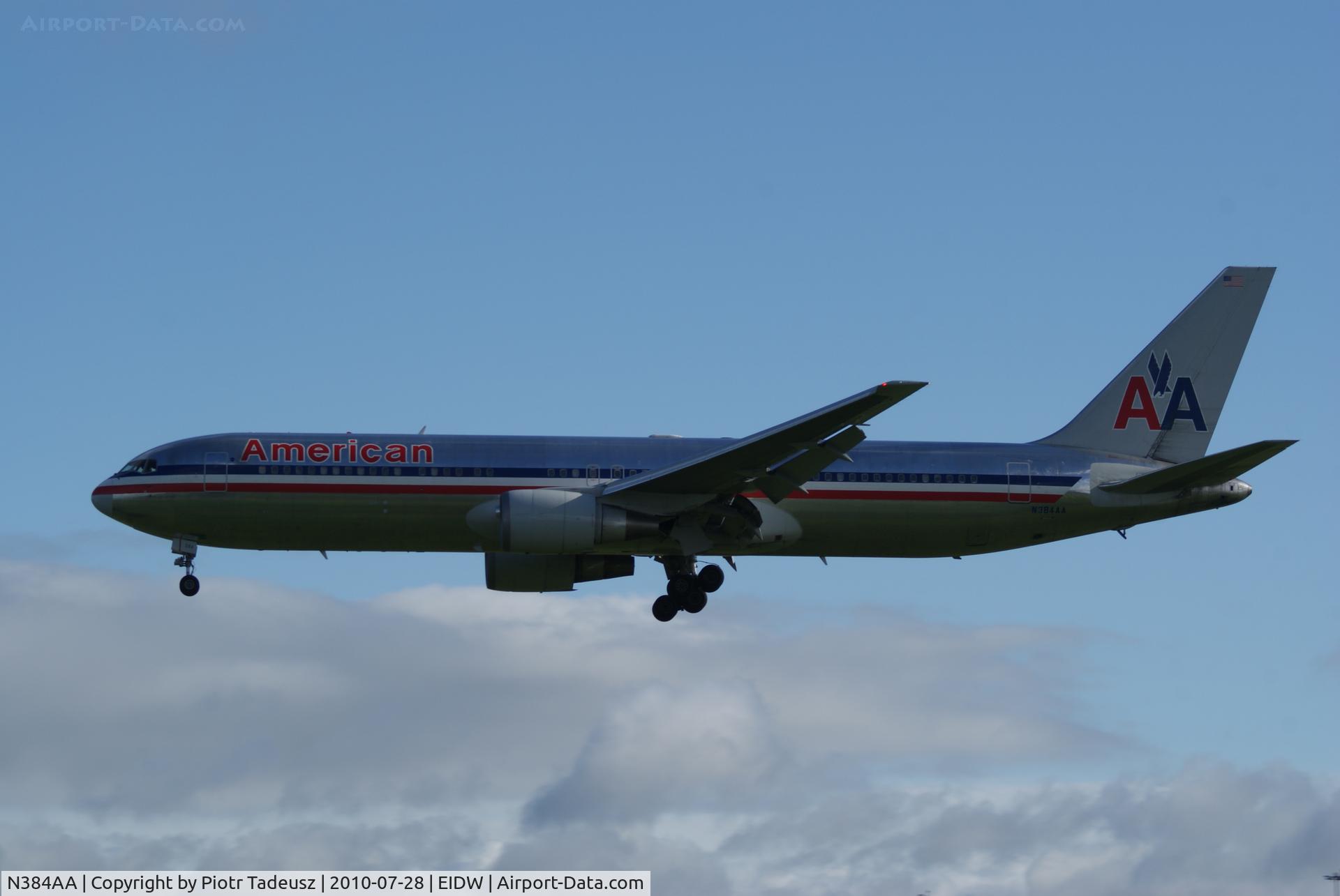 N384AA, 1993 Boeing 767-323 C/N 26996, Dublin