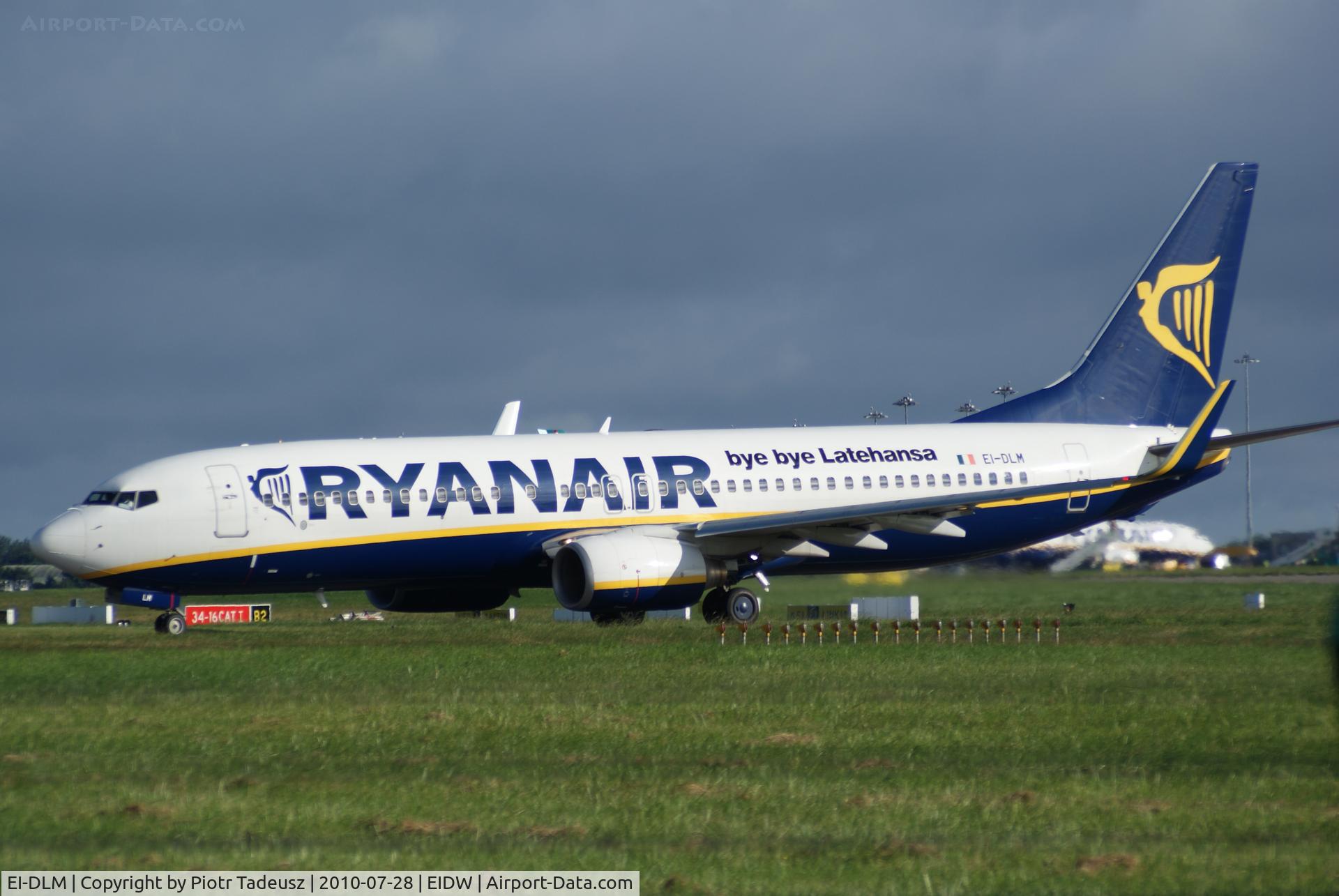 EI-DLM, 2006 Boeing 737-8AS C/N 33594, bye bye Latehansa ;)