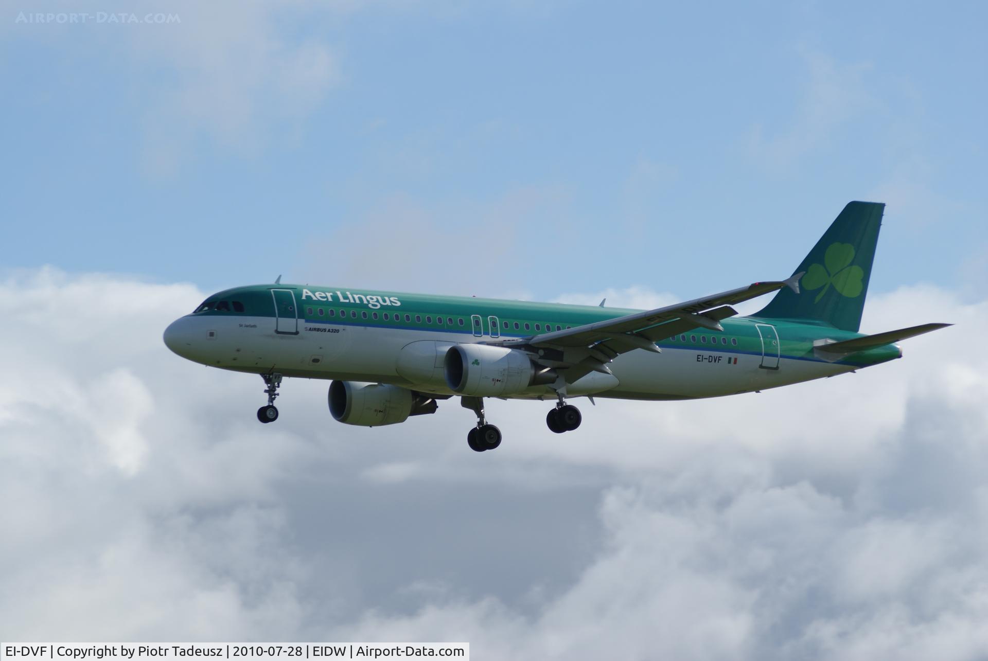 EI-DVF, 2007 Airbus A320-214 C/N 3136, dublin