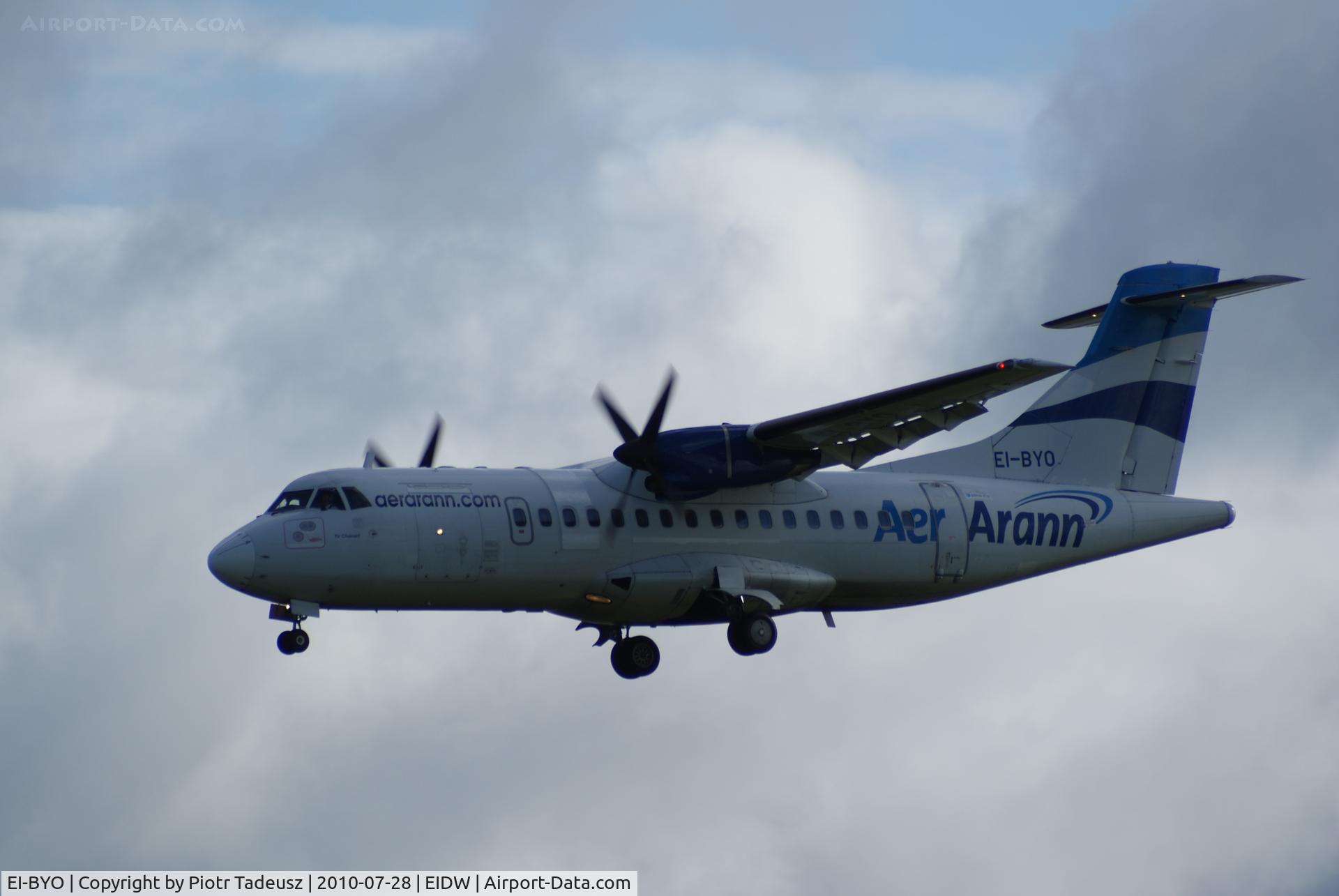 EI-BYO, 1989 ATR 42-300 C/N 161, dublin
