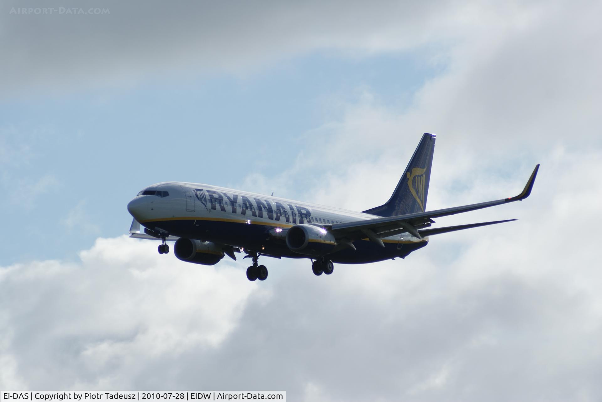 EI-DAS, 2003 Boeing 737-8AS C/N 33553, dublin