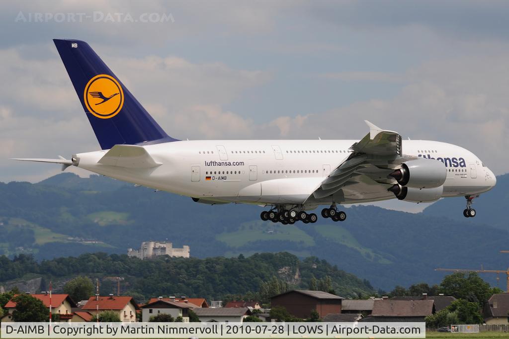 D-AIMB, 2010 Airbus A380-841 C/N 041, Lufthansa