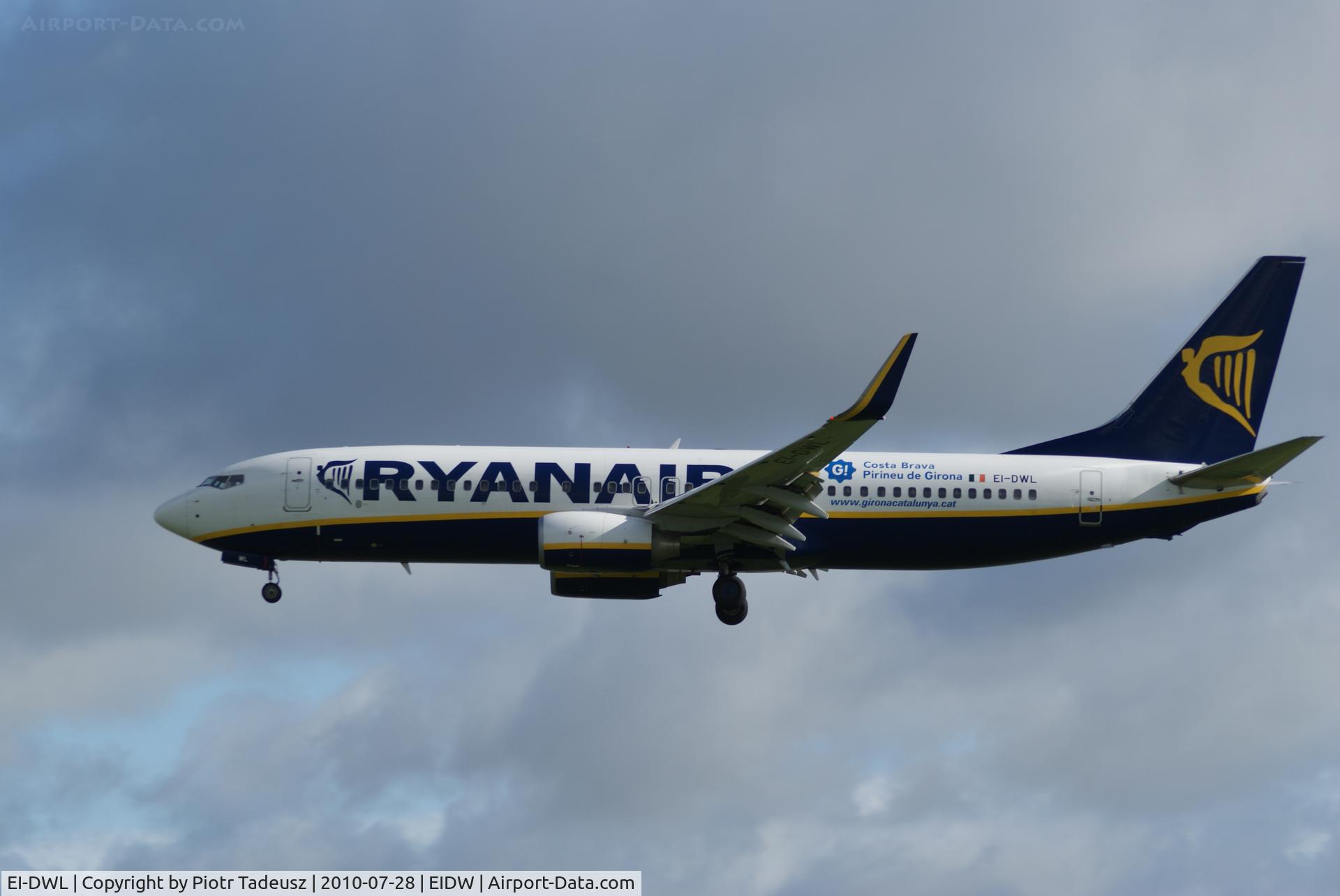 EI-DWL, 2007 Boeing 737-8AS C/N 33618, dublin