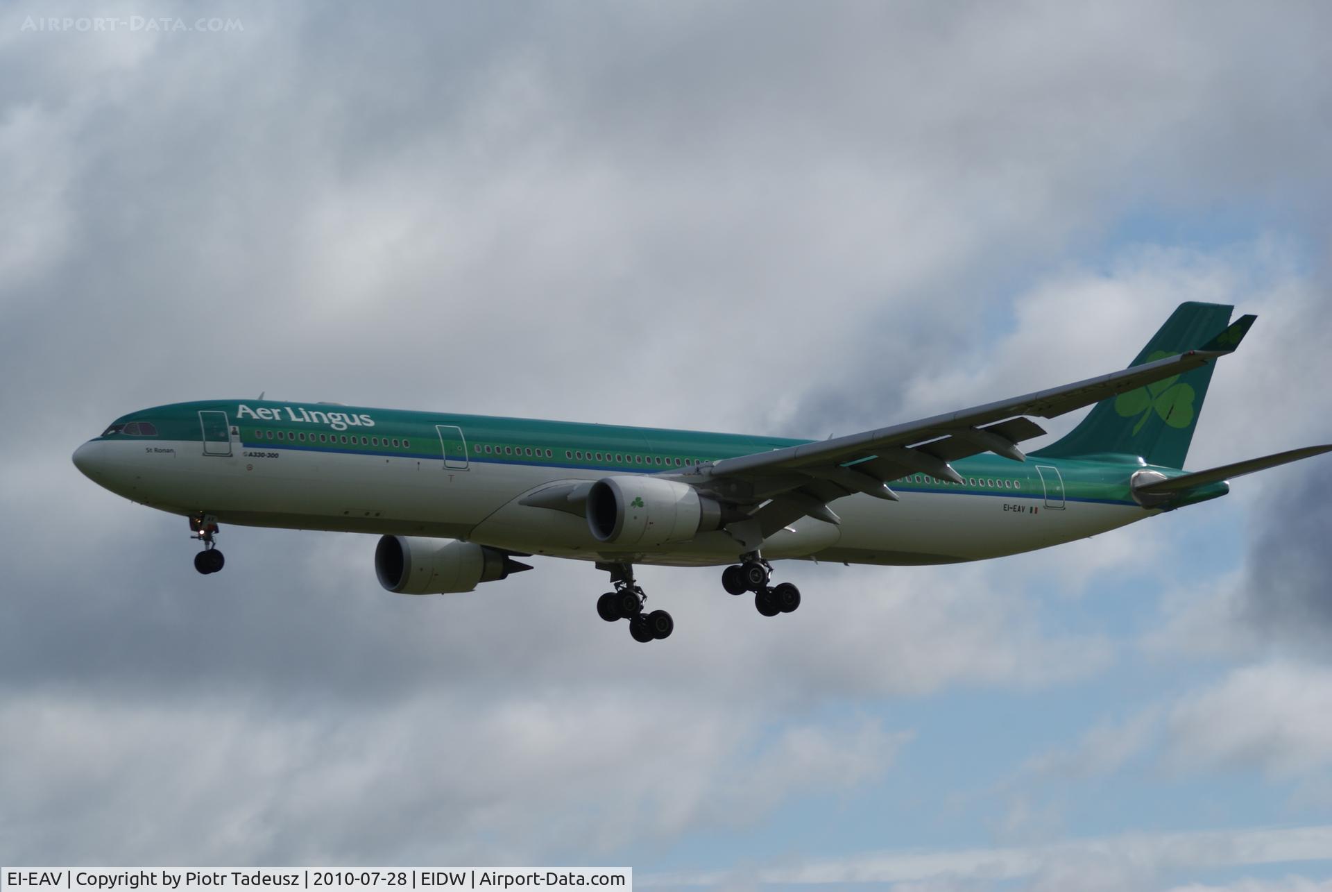 EI-EAV, 2009 Airbus A330-302 C/N 985, dublin