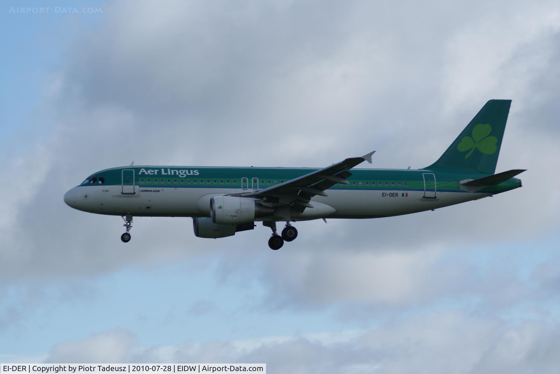 EI-DER, 2005 Airbus A320-214 C/N 2583, dublin