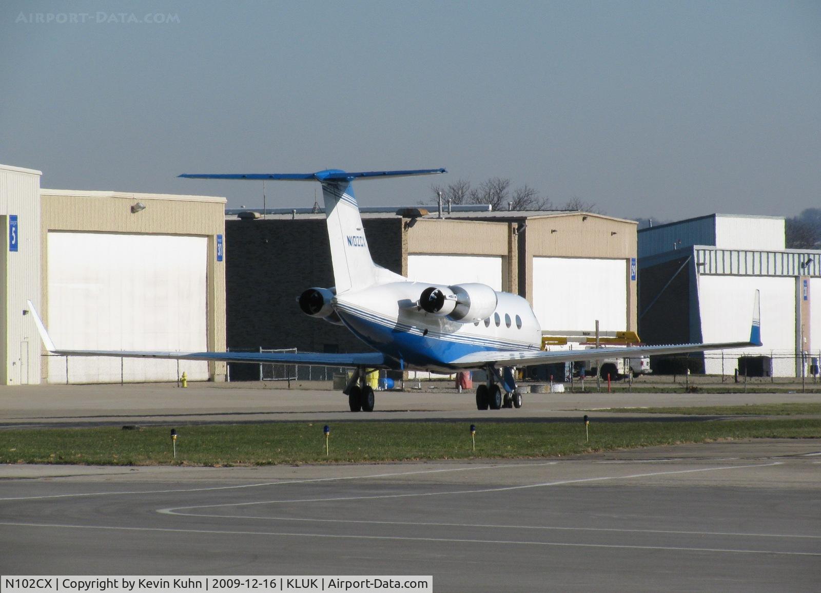 N102CX, 1971 Grumman G-1159 Gulfstream II C/N 102, Kaiser Air ship.