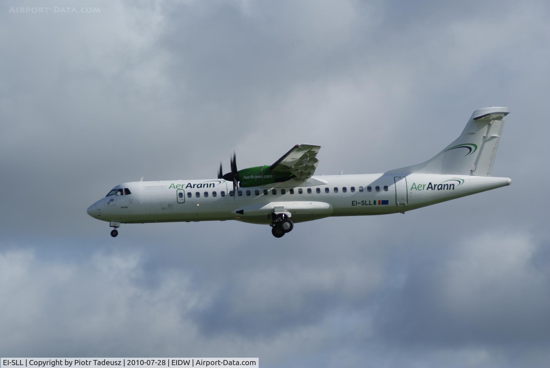 EI-SLL, 1994 ATR 72-212 C/N 387, dublin