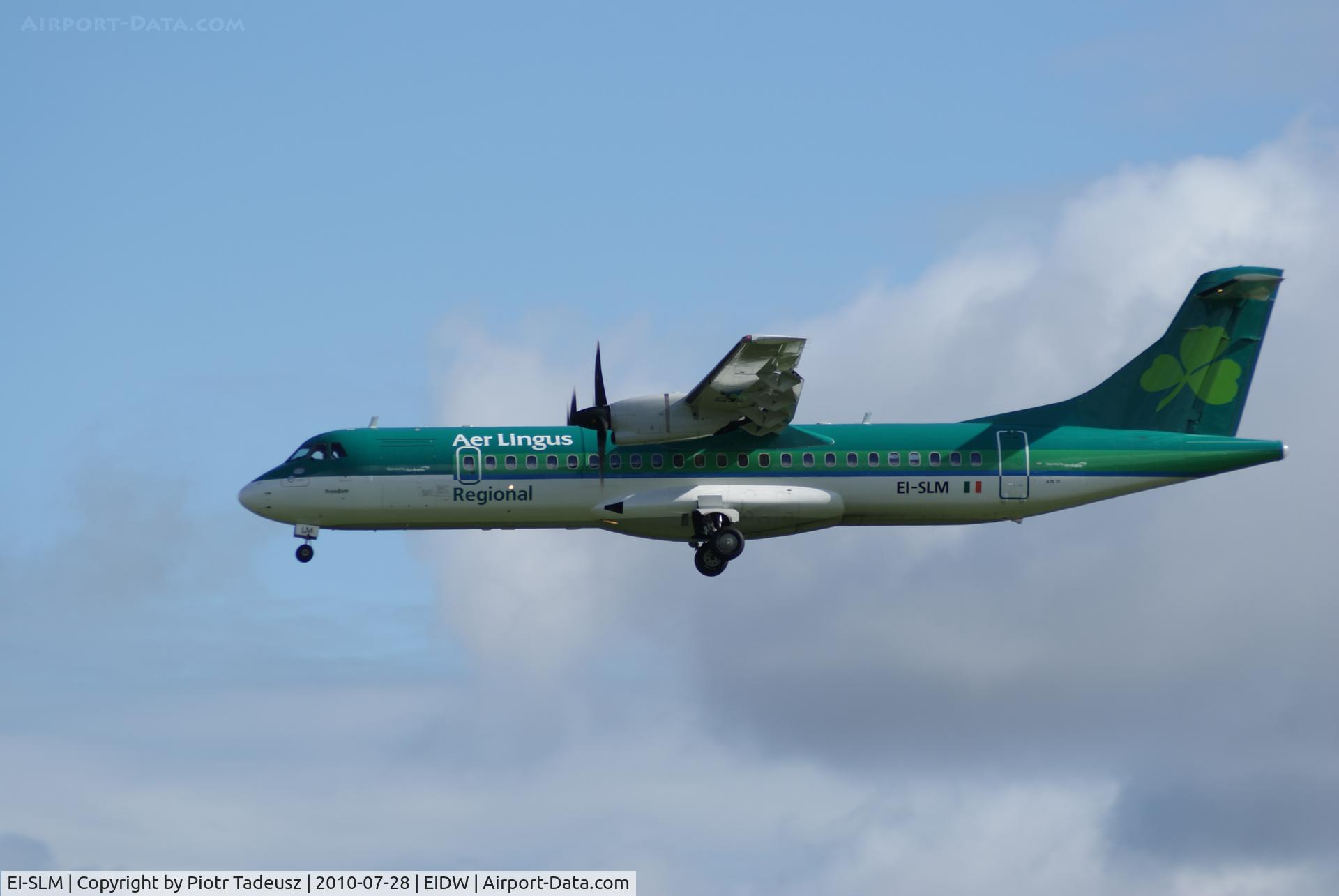EI-SLM, 1994 ATR 72-212 C/N 413, dublin