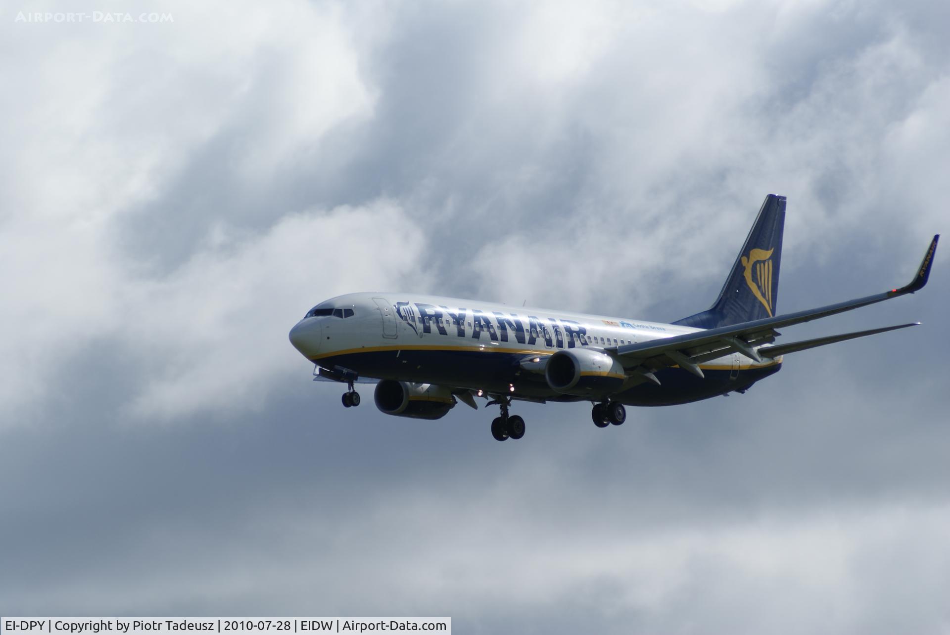EI-DPY, 2007 Boeing 737-8AS C/N 33615, dublin