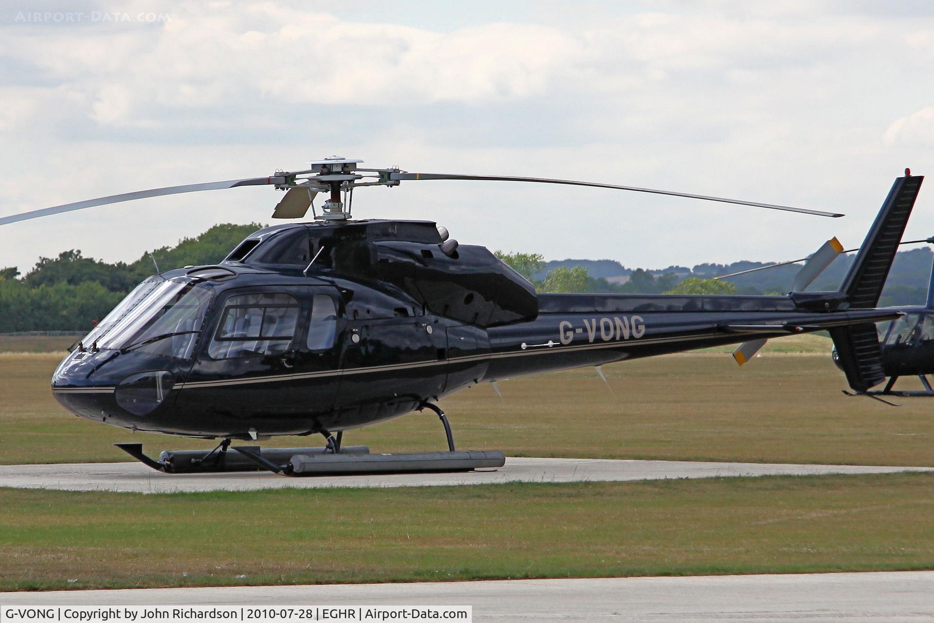 G-VONG, 1985 Aerospatiale AS-355F-1 Twin Ecureuil C/N 5327, Here for the races??