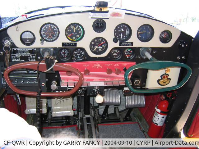 CF-QWR, 1947 Cessna 140 C/N 12457, CF-QWR INSTRUMENT PANEL