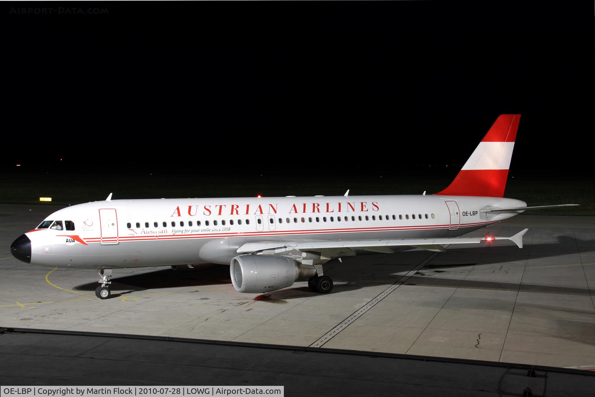 OE-LBP, 1998 Airbus A320-214 C/N 797, .