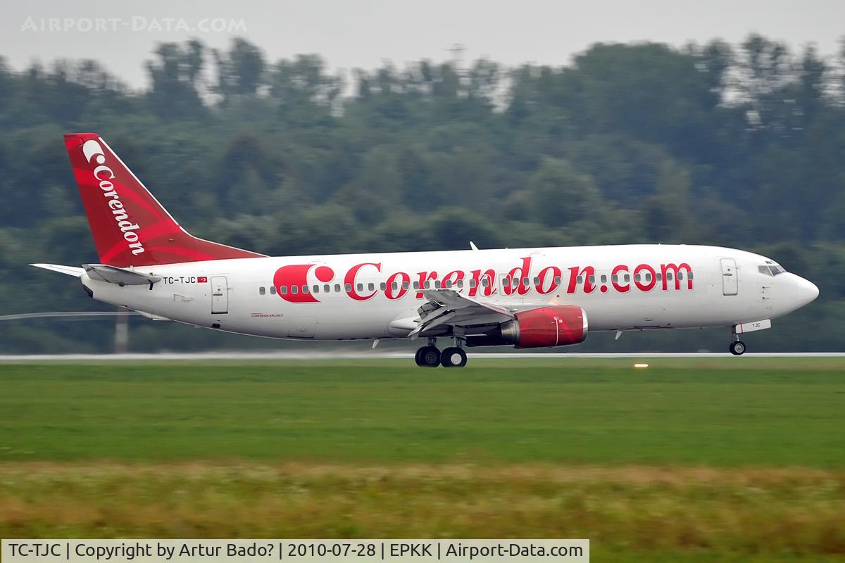 TC-TJC, 1993 Boeing 737-4Q8 C/N 25374, Corendon Airlines