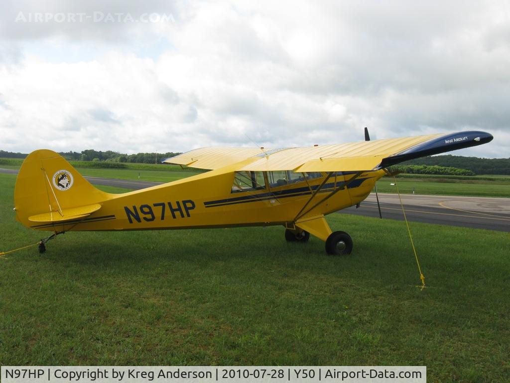 N97HP, 2003 Aviat A-1B Husky C/N NF0002, Aviat A-1B Husky in the grass.