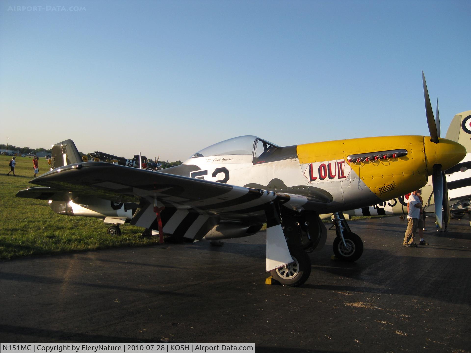 N151MC, 1968 North American F-51D Mustang Mustang C/N AF6722581, No more American Beauty!