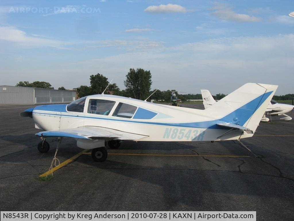 N8543R, 1966 Bellanca 14-19-3 Cruisair Senior C/N 4305, Bellanca 14-19-3 on the line.