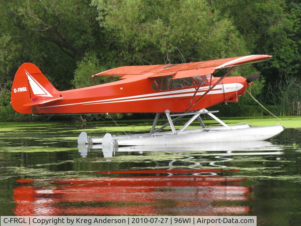 C-FRGL, 1964 Piper PA-18-150 Super Cub C/N 18 8173, Piper PA-18-150 Super Cub moored at AirVenture 2010.